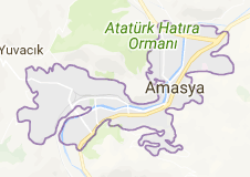 Amasya Uydu Görüntüsü