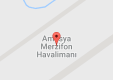 Amasya Merzifon Havalimanı Uydu Görüntüsü