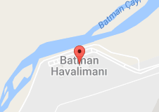 Batman Havalimanı Uydu Görüntüsü