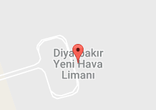 Diyarbakır Havalimanı Uydu Görüntüsü