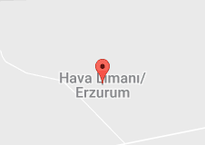 Erzurum Havalimanı Uydu Görüntüsü