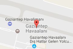 Gaziantep Havalimanı Uydu Görüntüsü