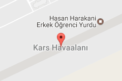 Kars Harakani Havalimanı Uydu Görüntüsü