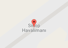 Sinop Havalimanı Uydu Görüntüsü