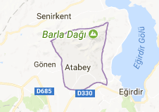 Atabey Uydu Görüntüsü Uydu Haritası Isparta