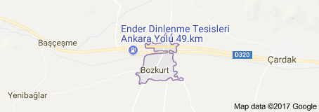 Bozkurt Uydu Görüntüsü Uydu Haritası Denizli