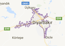 Diyarbakır Uydu Görüntüsü Uydu Haritası