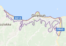 Giresun Uydu Görüntüsü Haritası