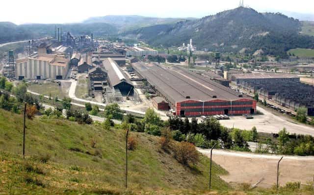 Karabük Demir Çelik Fabrikasi Uydu Görüntüsü