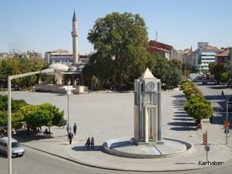 Karaman Aktekke Meydanı Uydu Görüntüsü ve Haritası