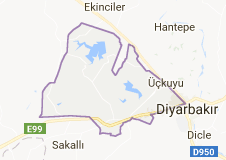 Kayapınar Uydu Görüntüsü Uydu Haritası Diyarbakır