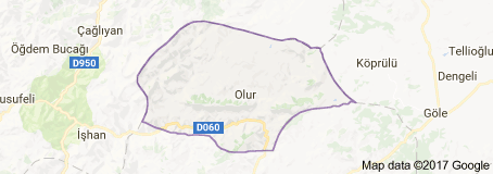 Olur Uydu Görüntüsü Uydu Haritası Erzurum