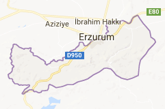 Palandöken Uydu Görüntüsü Uydu Haritası Erzurum