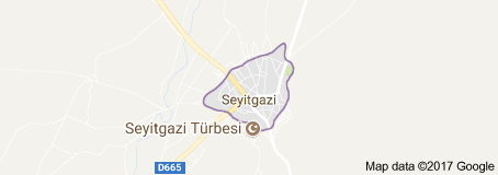 Seyitgazi Uydu Görüntüsü Uydu Haritası Eskişehir