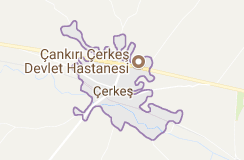 Çerkeş Uydu Görüntüsü Uydu Haritası Çankırı