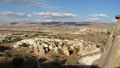 Nevşehir Kapadokya İkiz Peri Bacaları Uydu Görüntüsü Haritası